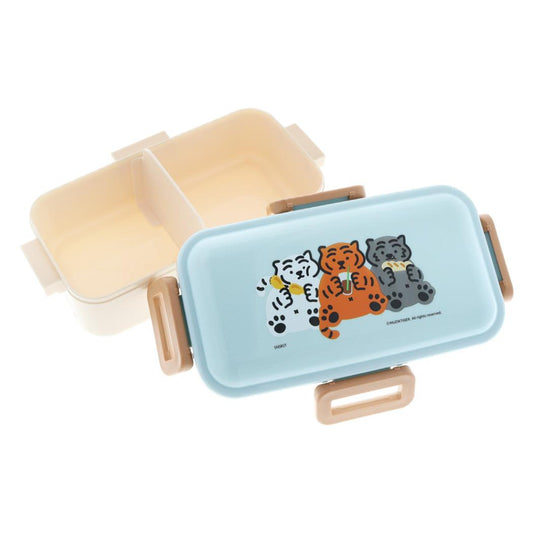 MUZIK TIGER ムジークタイガー お弁当箱 抗菌4点ロックランチボックス B サンスター文具 ランチボックス ピクニック 給食 キャラクター グッズ シネマコレクション