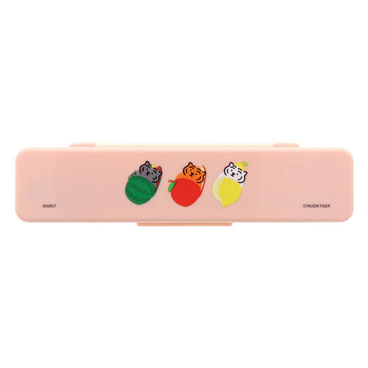 MUZIK TIGER ムジークタイガー カトラリーセット はし＆スプーンセット B サンスター文具 お弁当 学校 オフィス キャラクター グッズ メール便可 シネマコレクション