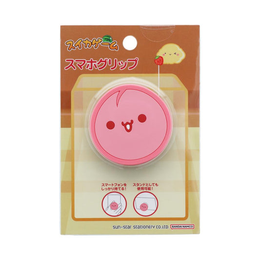 スイカゲーム スマホアクセ スマホグリップ もも サンスター文具 プレゼント キャラクター グッズ メール便可 シネマコレクション