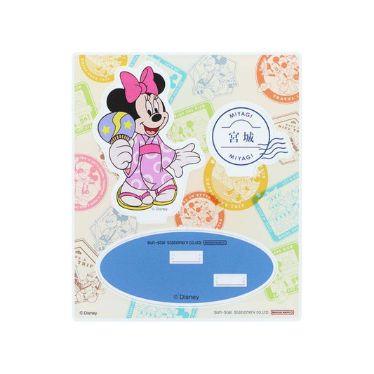 ミニーマウス アクリルスタンド コレクション雑貨 DREAM TRAVEL 宮城県 ディズニー サンスター文具 インテリア雑貨 アクスタ キャラクター グッズ メール便可 シネマコレクション