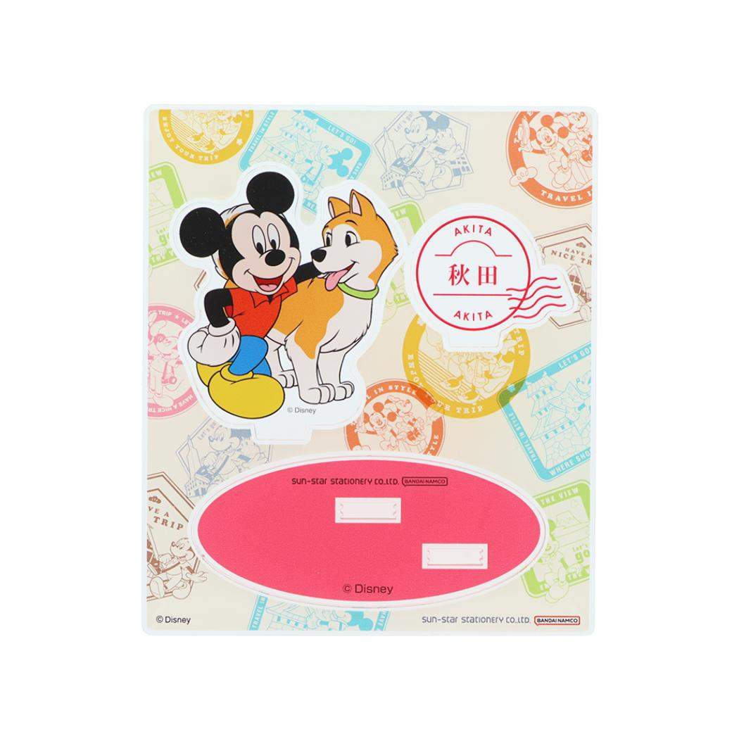 ミッキーマウス アクリルスタンド コレクション雑貨 DREAM TRAVEL 秋田県 ディズニー サンスター文具 インテリア雑貨 アクスタ キャラクター グッズ メール便可 シネマコレクション