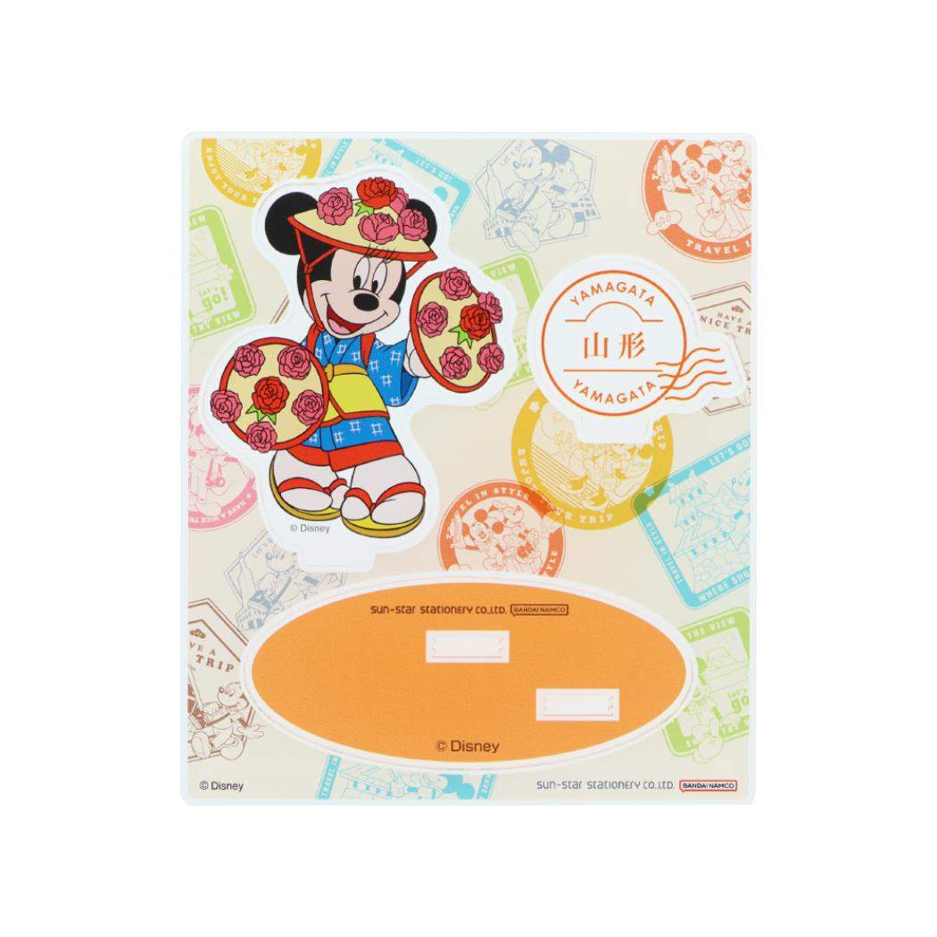 ミニーマウス アクリルスタンド コレクション雑貨 DREAM TRAVEL 山形県 ディズニー サンスター文具 インテリア雑貨 アクスタ キャラクター グッズ メール便可 シネマコレクション