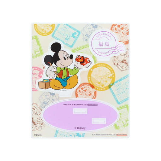 ミッキーマウス アクリルスタンド コレクション雑貨 DREAM TRAVEL 福島県 ディズニー サンスター文具 インテリア雑貨 アクスタ キャラクター グッズ メール便可 シネマコレクション
