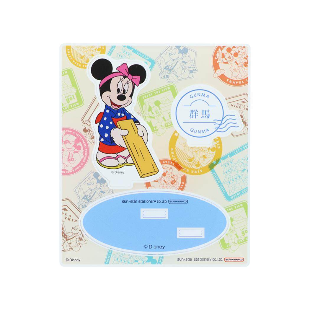 ミニーマウス アクリルスタンド コレクション雑貨 DREAM TRAVEL 群馬県 ディズニー サンスター文具 インテリア雑貨 アクスタ キャラクター グッズ メール便可 シネマコレクション