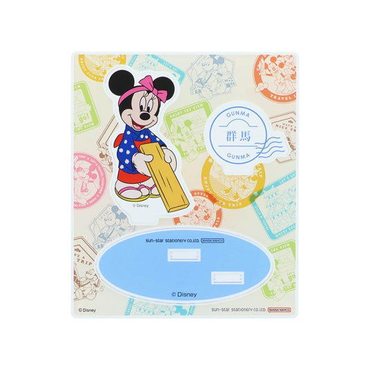 ミニーマウス アクリルスタンド コレクション雑貨 DREAM TRAVEL 群馬県 ディズニー サンスター文具 インテリア雑貨 アクスタ キャラクター グッズ メール便可 シネマコレクション