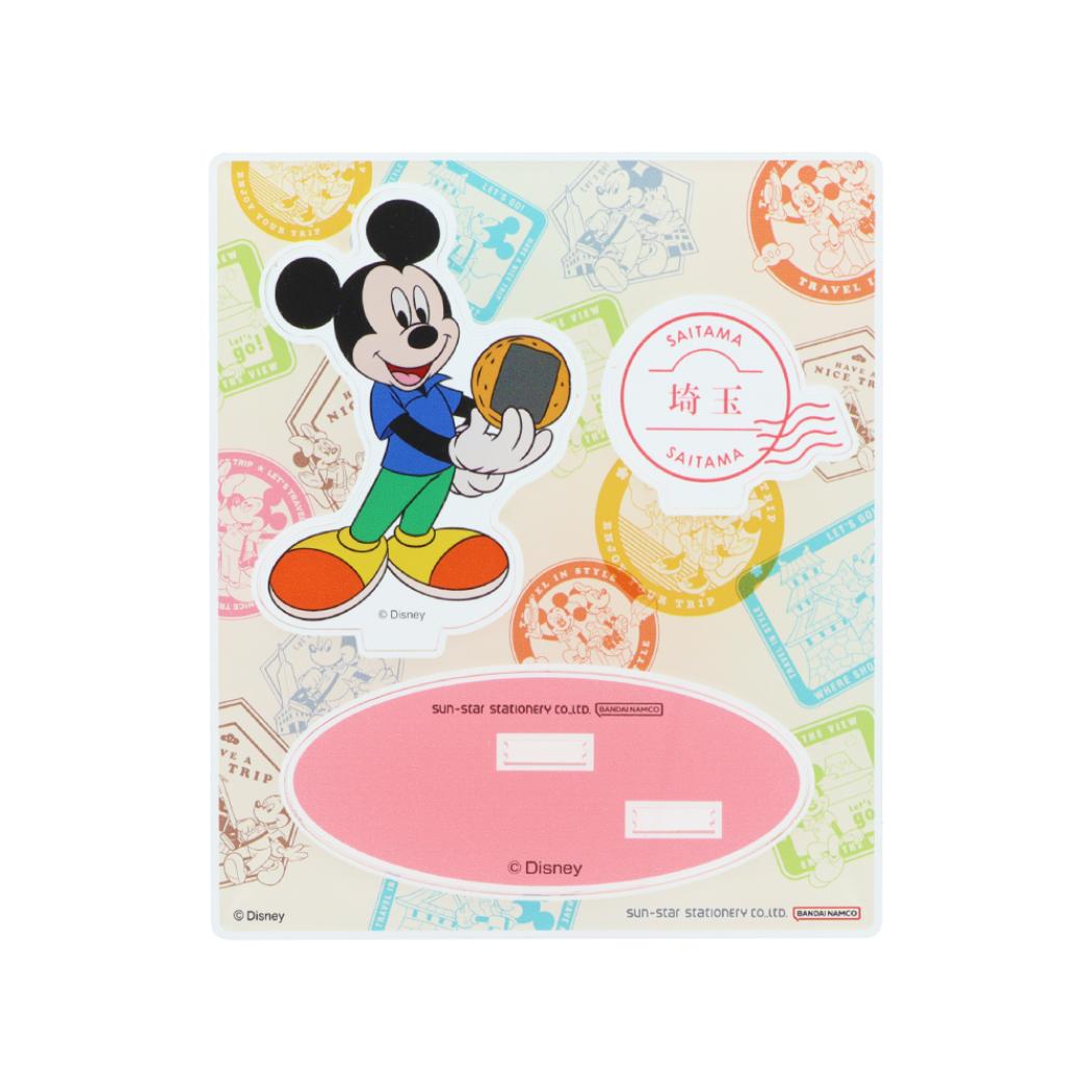 ミッキーマウス アクリルスタンド コレクション雑貨 DREAM TRAVEL 埼玉県 ディズニー サンスター文具 インテリア雑貨 アクスタ キャラクター グッズ メール便可 シネマコレクション