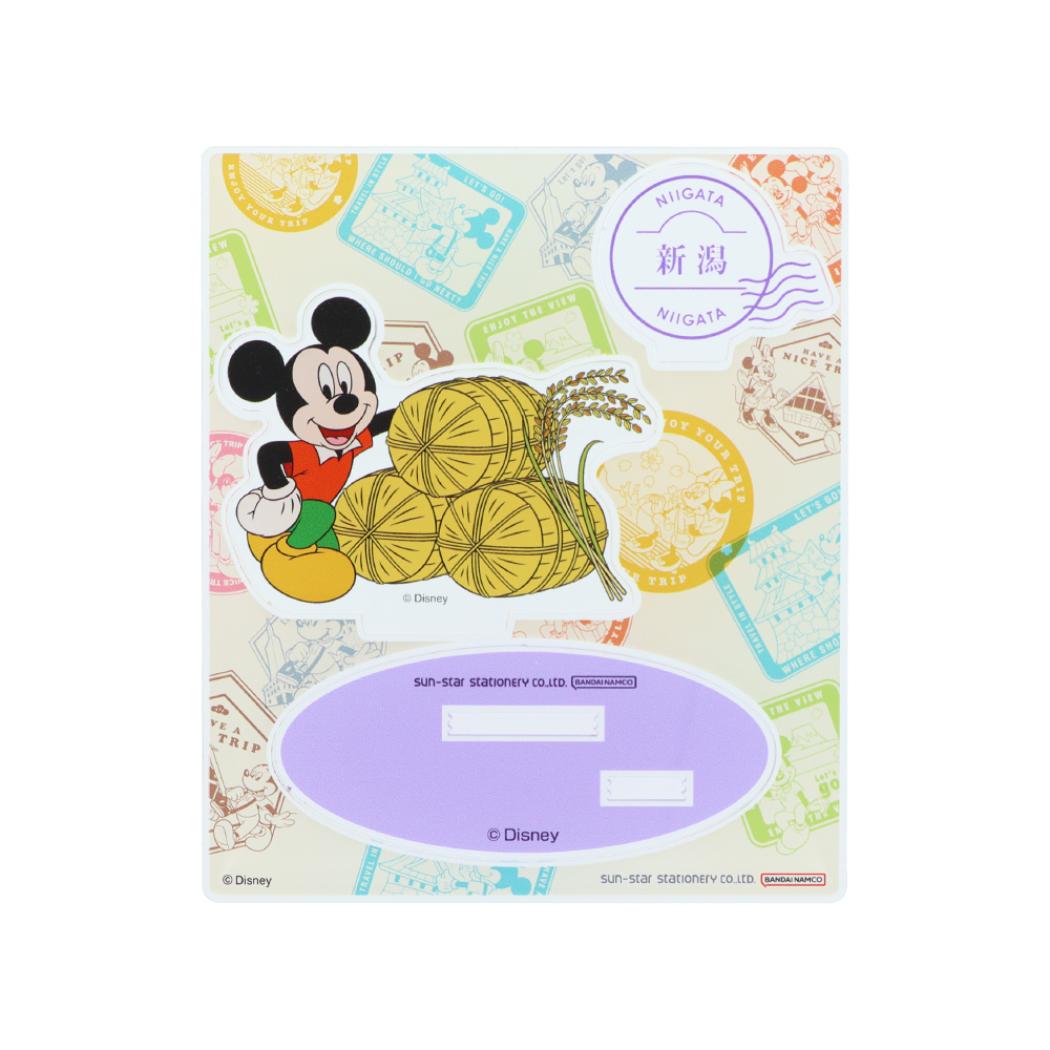ミッキーマウス アクリルスタンド コレクション雑貨 DREAM TRAVEL 新潟県 ディズニー サンスター文具 インテリア雑貨 アクスタ キャラクター グッズ メール便可 シネマコレクション