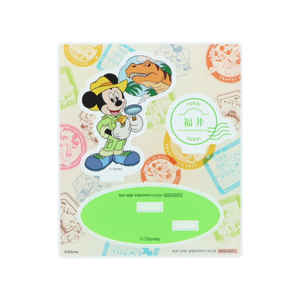ミッキーマウス アクリルスタンド コレクション雑貨 DREAM TRAVEL 福井県 ディズニー サンスター文具 インテリア雑貨 アクスタ キャラクター グッズ メール便可 シネマコレクション