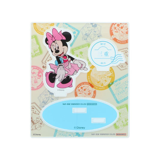 ミニーマウス アクリルスタンド コレクション雑貨 DREAM TRAVEL 三重県 ディズニー サンスター文具 インテリア雑貨 アクスタ キャラクター グッズ メール便可 シネマコレクション