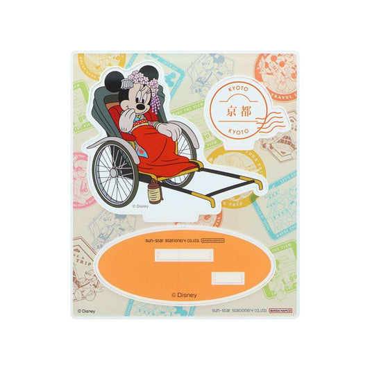 ミニーマウス アクリルスタンド コレクション雑貨 DREAM TRAVEL 京都府 ディズニー サンスター文具 インテリア雑貨 アクスタ キャラクター グッズ メール便可 シネマコレクション