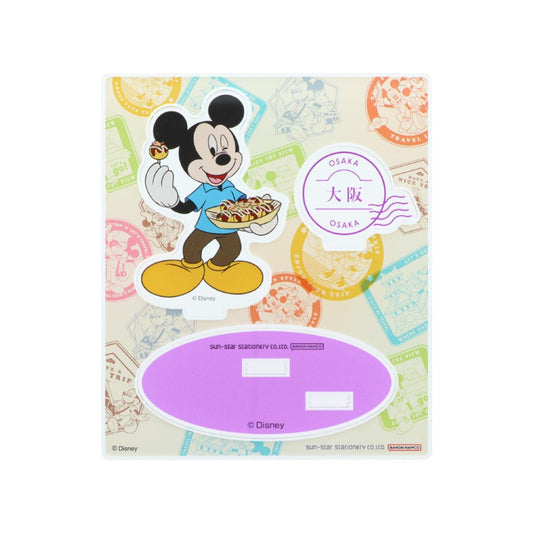 ミッキーマウス アクリルスタンド コレクション雑貨 DREAM TRAVEL 大阪府 ディズニー サンスター文具 インテリア雑貨 アクスタ キャラクター グッズ メール便可 シネマコレクション