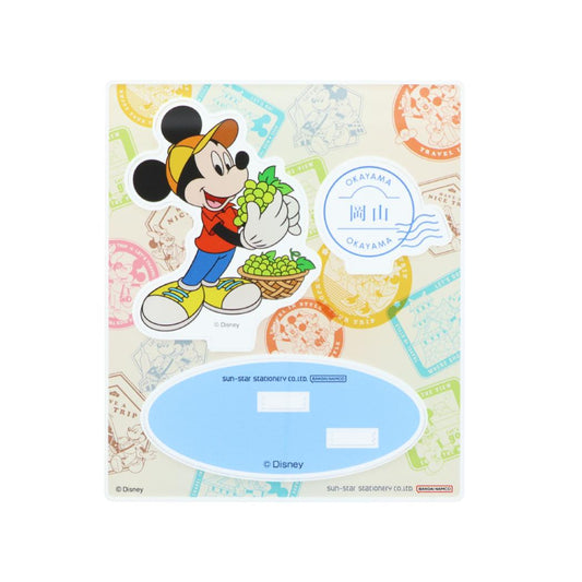 ミッキーマウス アクリルスタンド コレクション雑貨 DREAM TRAVEL 岡山県 ディズニー サンスター文具 インテリア雑貨 アクスタ キャラクター グッズ メール便可 シネマコレクション