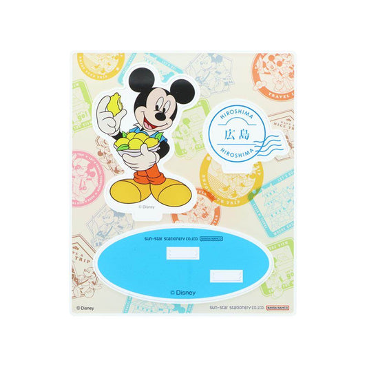 ミッキーマウス アクリルスタンド コレクション雑貨 DREAM TRAVEL 広島県 ディズニー サンスター文具 インテリア雑貨 アクスタ キャラクター グッズ メール便可 シネマコレクション