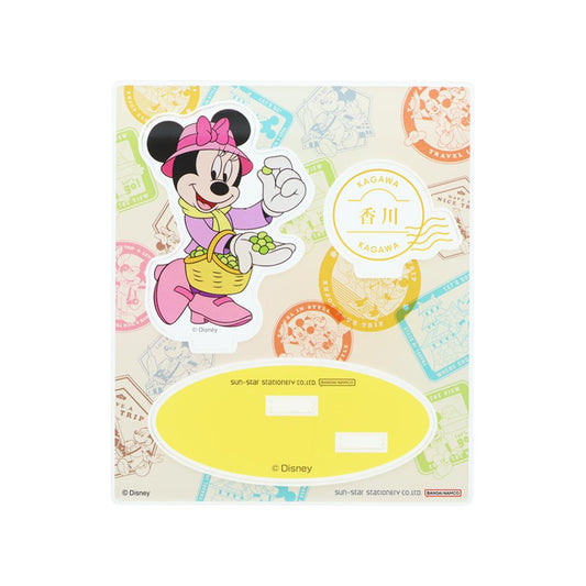 ミニーマウス アクリルスタンド コレクション雑貨 DREAM TRAVEL 香川県 ディズニー サンスター文具 インテリア雑貨 アクスタ キャラクター グッズ メール便可 シネマコレクション