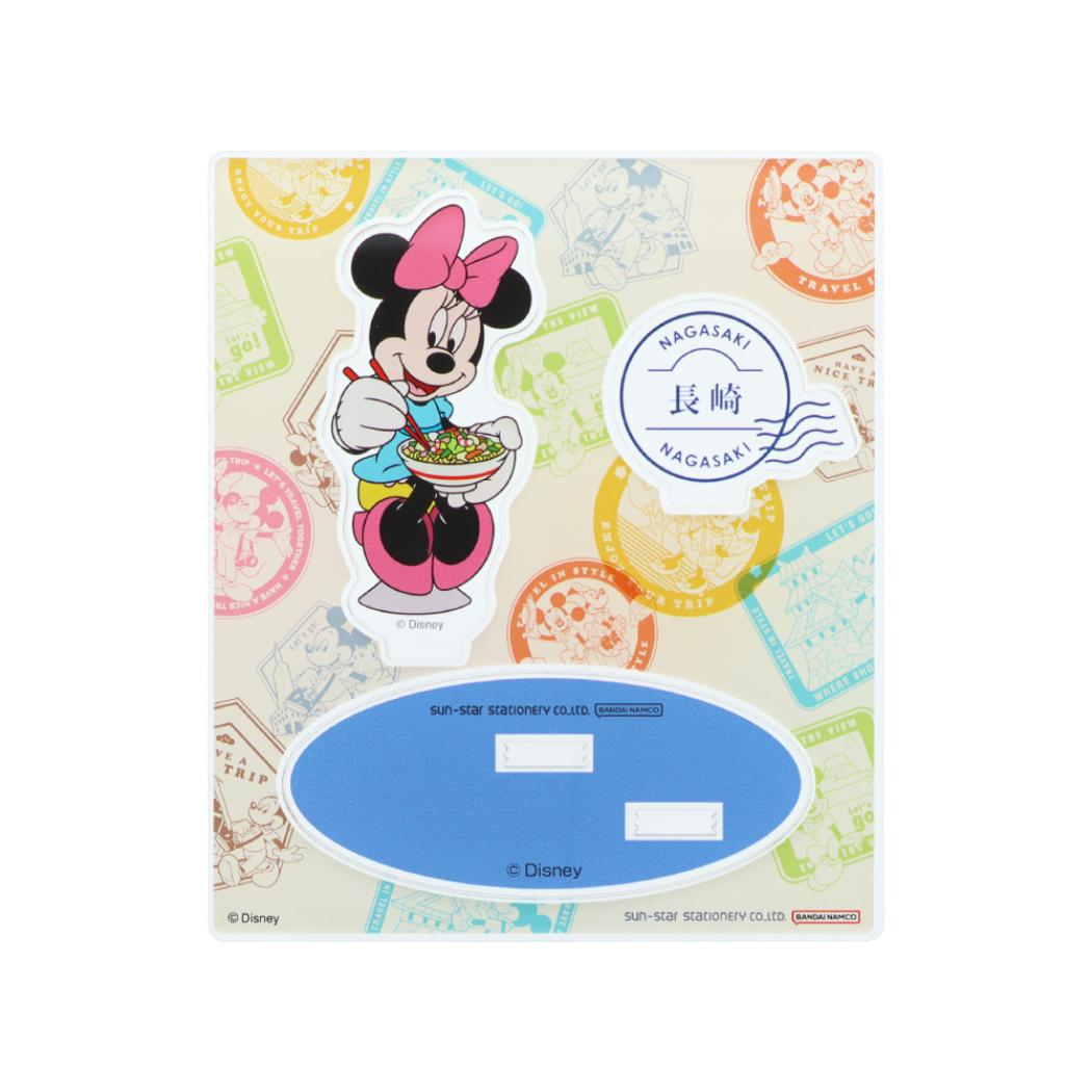 ミニーマウス アクリルスタンド コレクション雑貨 DREAM TRAVEL 長崎県 ディズニー サンスター文具 インテリア雑貨 アクスタ キャラクター グッズ メール便可 シネマコレクション