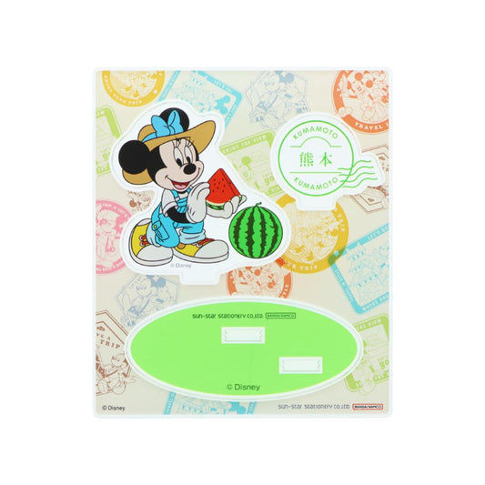 ミニーマウス アクリルスタンド コレクション雑貨 DREAM TRAVEL 熊本県 ディズニー サンスター文具 インテリア雑貨 アクスタ キャラクター グッズ メール便可 シネマコレクション