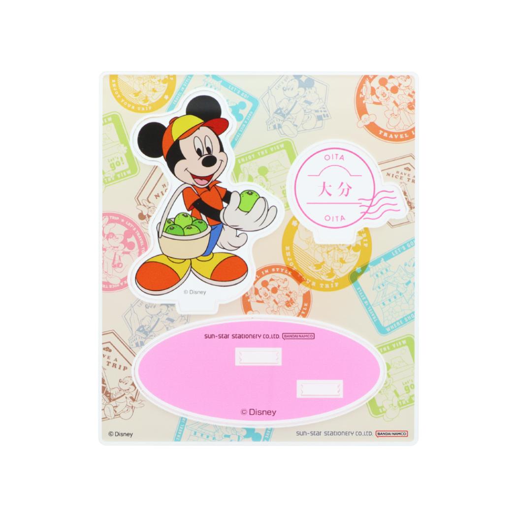 ミッキーマウス アクリルスタンド コレクション雑貨 DREAM TRAVEL 大分県 ディズニー サンスター文具 インテリア雑貨 アクスタ キャラクター グッズ メール便可 シネマコレクション