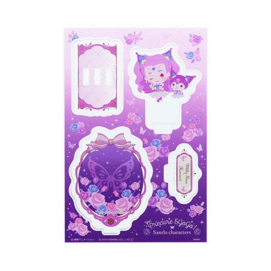 Yes！プリキュア5GoGo！xサンリオキャラクターズ コレクション雑貨 アクリルスタンド ミルキィローズ サンリオ サンスター文具 インテリア雑貨 アクスタ キャラクター グッズ メール便可 シネマコレクション