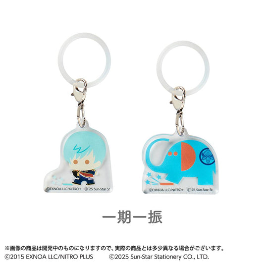 刀剣乱舞 ONLINE x アーム筆入 チャーム マルチリング2個セット 一期一振 サンスター文具 コレクション雑貨 目印アクセサリー キャラクター グッズ メール便可 シネマコレクション