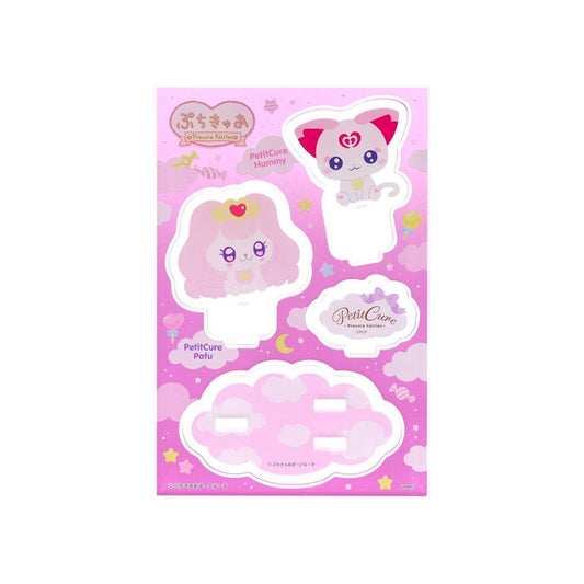 ぷちきゅあ コレクション雑貨 アクリルスタンド ぷちきゅあぱふ＆ぷちきゅあはみぃ プリキュア サンスター文具 かわいい 日本製 キャラクター グッズ メール便可 シネマコレクション