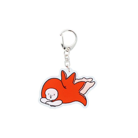 かぶり生活 キーリング アクリルキーホルダー たこさんウィンナー サンスター文具 プレゼント かわいい グッズ メール便可 シネマコレクション