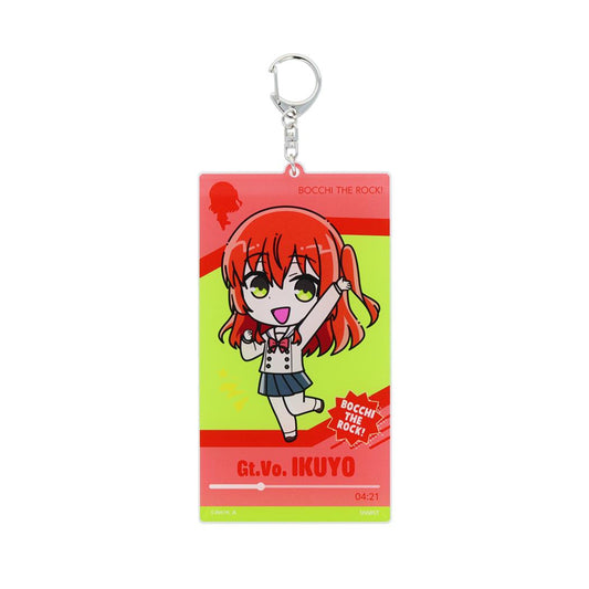 ぼっちざろっく！ キーホルダー BIGアクリルキーチェーン 喜多郁代BR2 サンスター文具 コレクション雑貨 アニメキャラクター グッズ メール便可 シネマコレクション