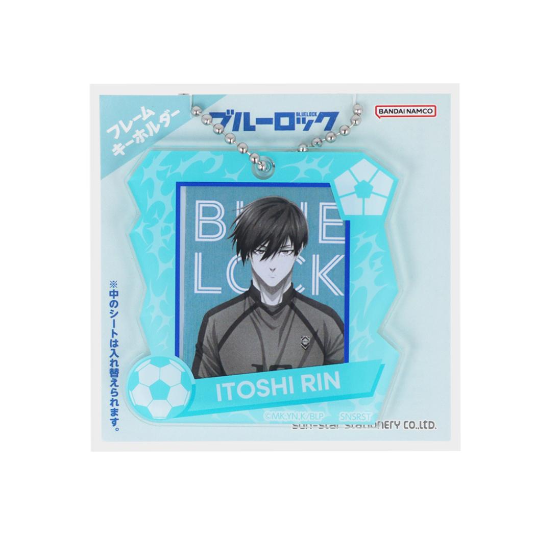 ブルーロック キーチェーン フレームキーホルダー 糸師 凛 少年マガジン サンスター文具 コレクション雑貨 アニメキャラクター グッズ メール便可 シネマコレクション