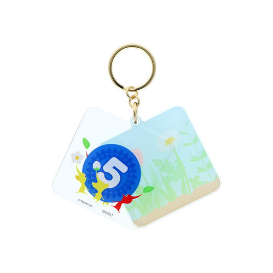 ピクミン キーリング レイヤーアクリルキーホルダー あさ サンスター文具 アクキー ゲームキャラクター グッズ メール便可 シネマコレクション