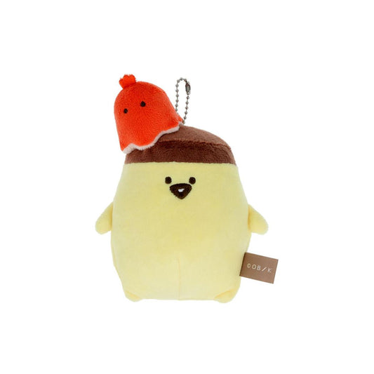 お文具といっしょ ボールチェーン マスコット ぬいぐるみキーホルダー プリンさん 朝ごはん サンスター文具 プレゼント 小物入れ キャラクター グッズ シネマコレクション