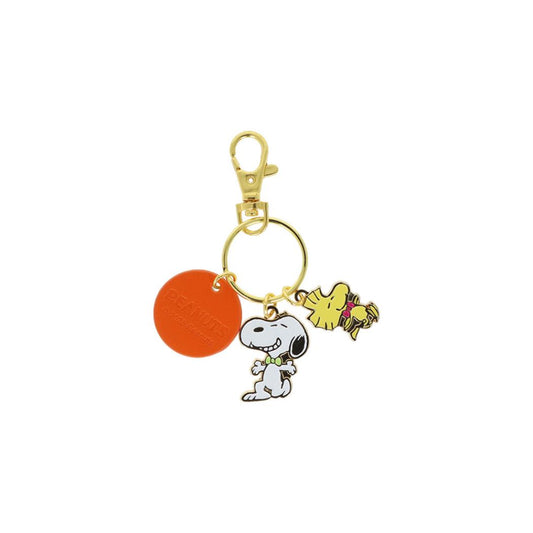 スヌーピー キーリング 3連キーチャーム スヌーピー ピーナッツ サンスター文具 プレゼント キャラクター グッズ メール便可 シネマコレクション