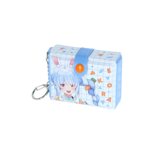 hololive ホロライブプロダクション ミニポーチ ミニボックスキーホルダー 兎田ぺこら HO2 サンスター文具 小物入れ キーリング グッズ シネマコレクション