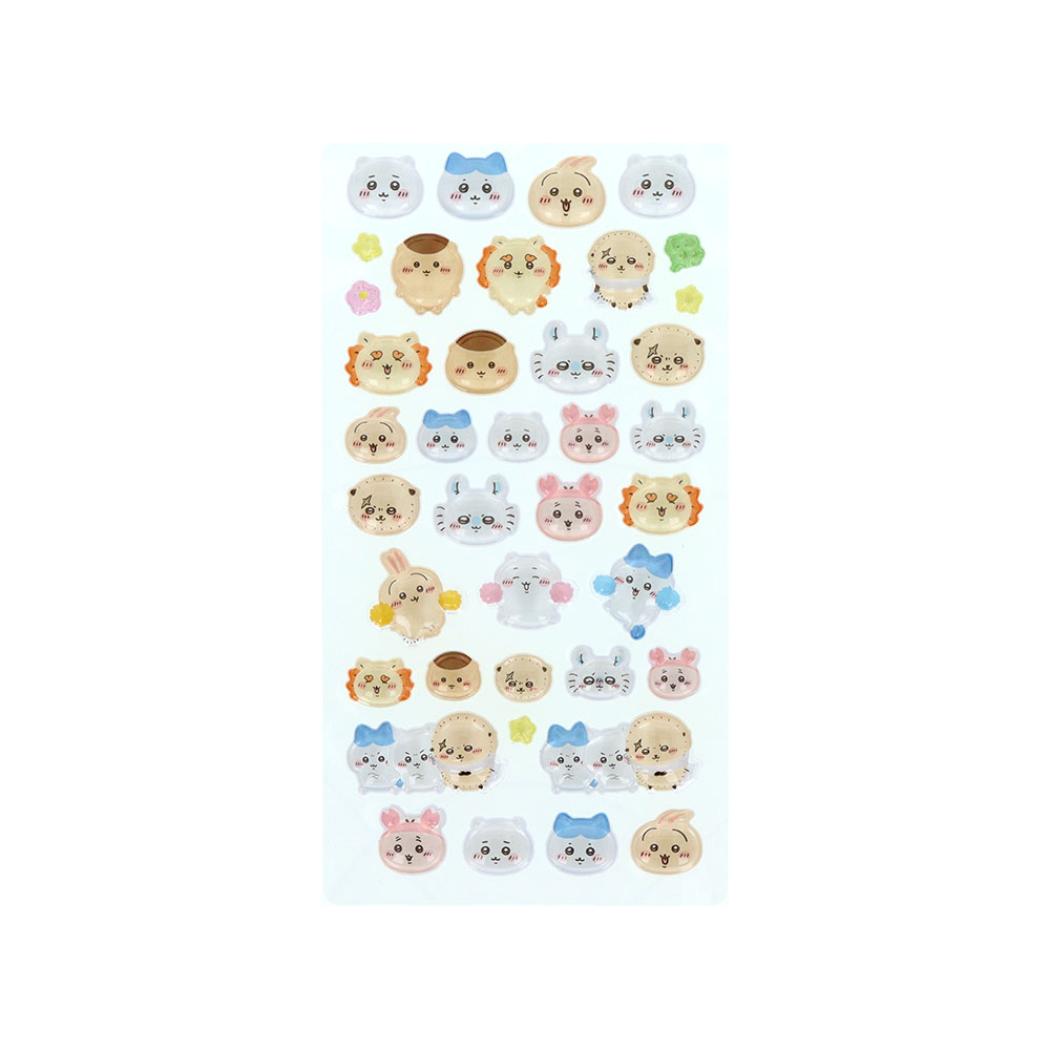 【お一人様1つ限り】ちいかわ シールシート ボンボンドロップシール みんな ニコニコ サンスター文具