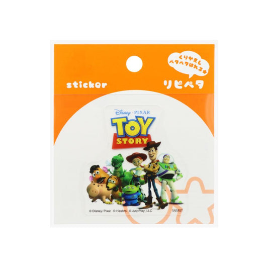 トイストーリー ステッカー リピペタ ディズニー サンスター文具 貼って剥がせる ダイカット キャラクター グッズ メール便可 シネマコレクション
