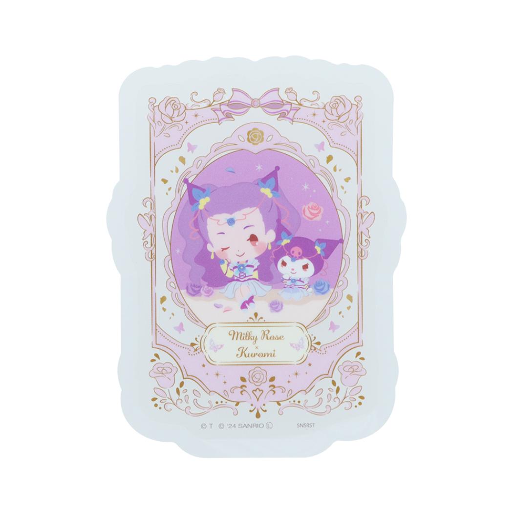 Yes！プリキュア5GoGo！xサンリオキャラクターズ ダイカットシール クリアステッカー ミルキィローズ サンリオ サンスター文具 デコレーション スマホステッカー キャラクター グッズ メール便可 シネマコレクション