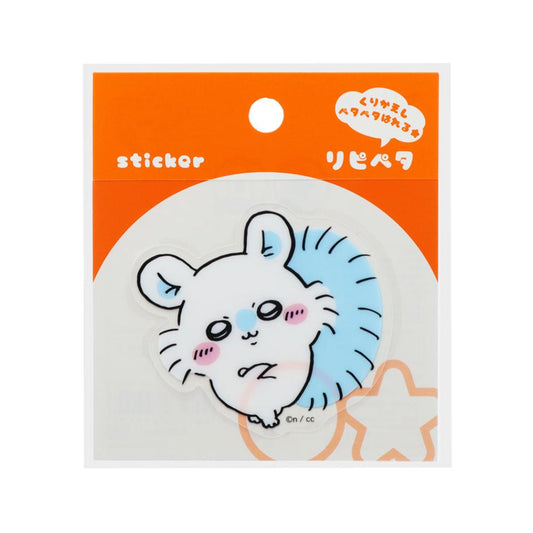 ちいかわ ステッカー リピペタ モモンガ サンスター文具 貼って剥がせる ダイカット キャラクター グッズ メール便可 シネマコレクション