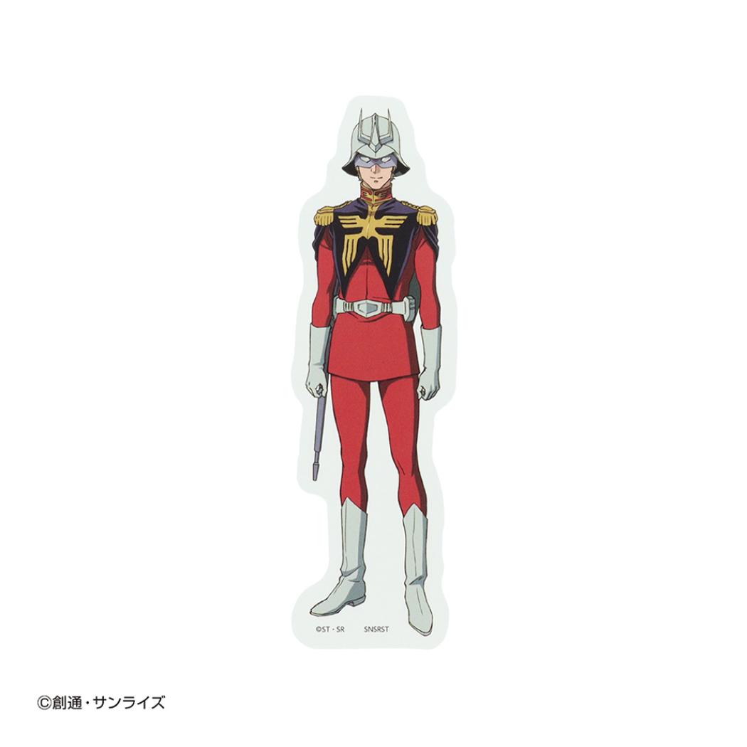 機動戦士Gundam GQuuuuuuX ダイカットシール ステッカー シャア アズナブル サンスター文具 デコシール アニメキャラクター グッズ メール便可 シネマコレクション