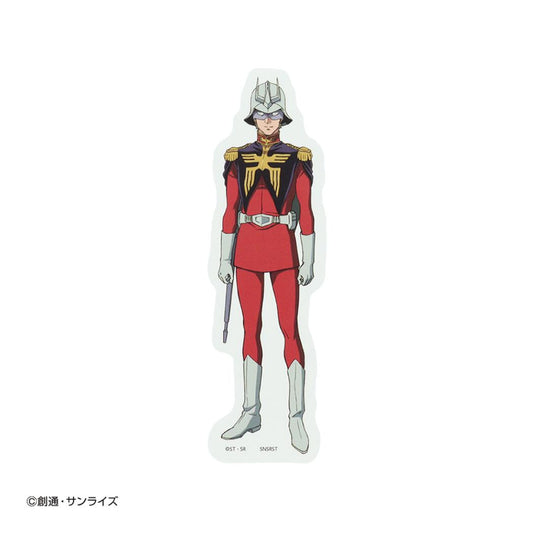 機動戦士Gundam GQuuuuuuX ダイカットシール ステッカー シャア アズナブル サンスター文具 デコシール アニメキャラクター グッズ メール便可 シネマコレクション