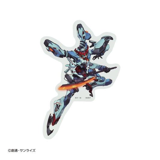 機動戦士Gundam GQuuuuuuX ダイカットシール ステッカー ジークアクス サンスター文具 デコシール アニメキャラクター グッズ メール便可 シネマコレクション