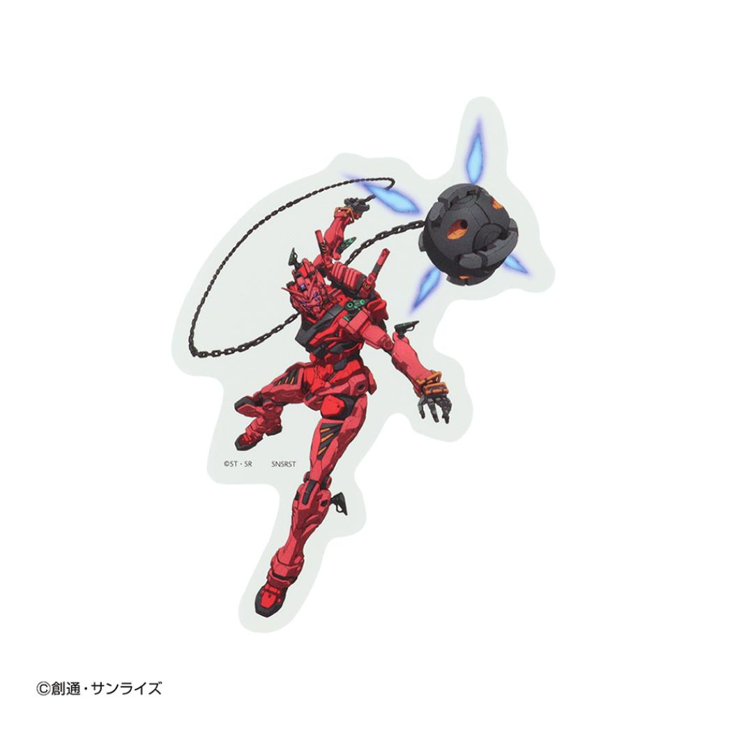 機動戦士Gundam GQuuuuuuX ダイカットシール ステッカー 赤いガンダム サンスター文具 デコシール アニメキャラクター グッズ メール便可 シネマコレクション