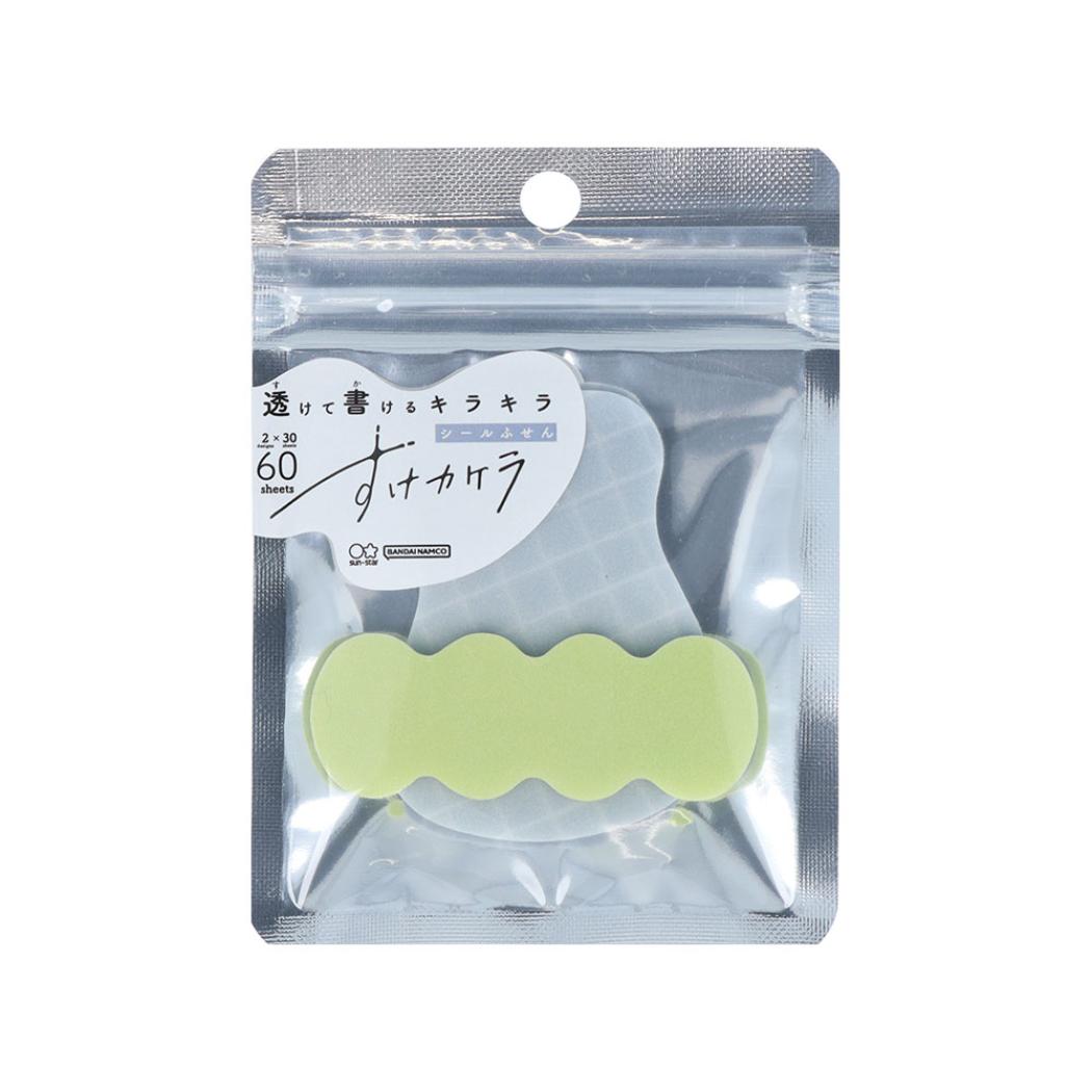 付箋 シールふせん すけカケラ 格子 サンスター文具 事務用品 デコレーション グッズ メール便可 シネマコレクション
