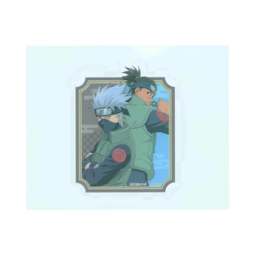 NARUTO ナルト ステッカー リピペタ はたけカカシ＆うみのイルカ サンスター文具