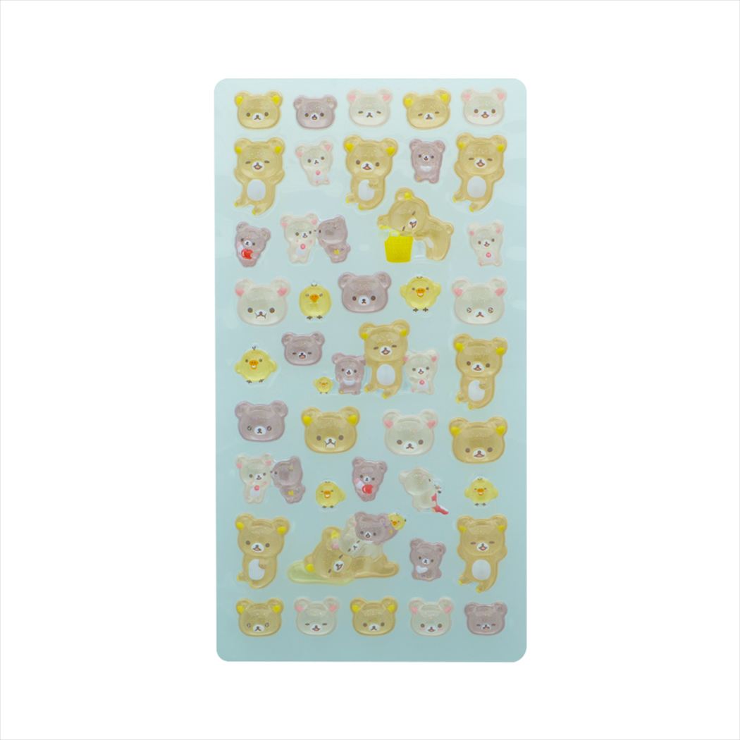 【お一人様1つまで】リラックマ シールシート ボンボンドロップシール ごゆるり サンエックス サンスター文具