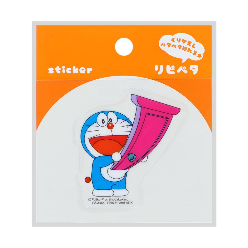ドラえもん ステッカー リピペタ どこでもドア 藤子F不二雄 サンスター文具