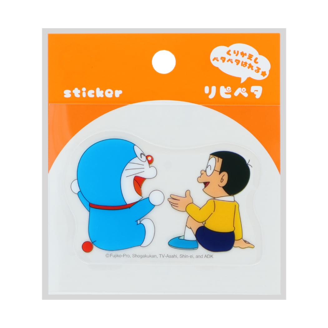 ドラえもん ステッカー リピペタ ドラえもん＆のび太 藤子F不二雄 サンスター文具