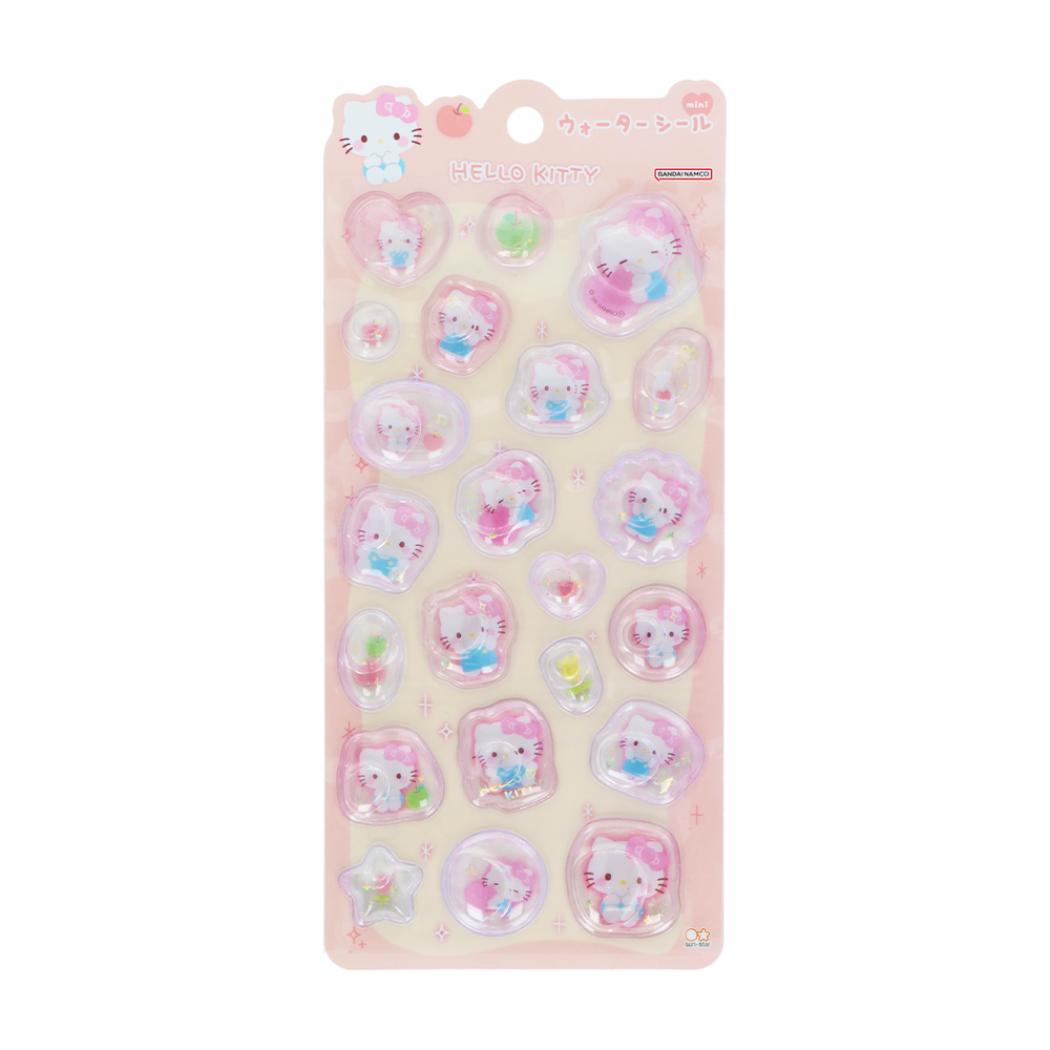 サンリオキャラクターズ シールシート ウォーターシール ミニ マシュマロポップ ハローキティ Sanrio サンスター文具