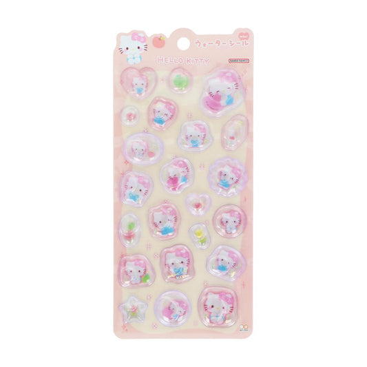 サンリオキャラクターズ シールシート ウォーターシール ミニ マシュマロポップ ハローキティ Sanrio サンスター文具