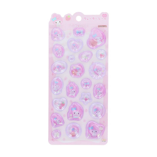 サンリオキャラクターズ シールシート ウォーターシール ミニ マシュマロポップ マイメロディ Sanrio サンスター文具