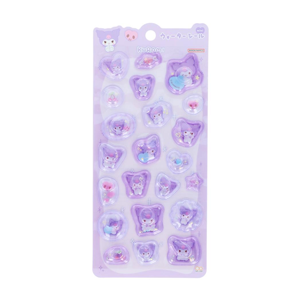 サンリオキャラクターズ シールシート ウォーターシール ミニ マシュマロポップ クロミ Sanrio サンスター文具