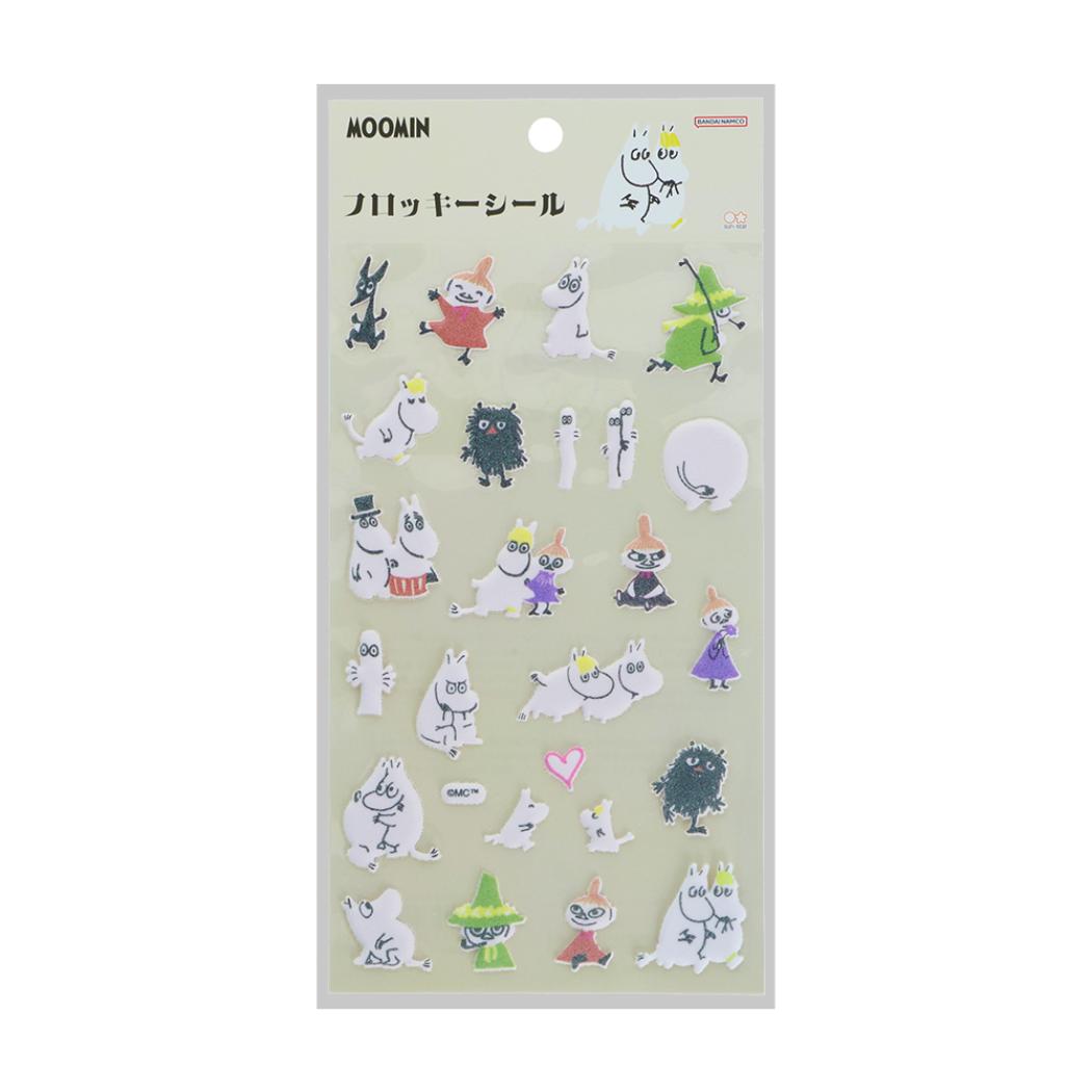 ムーミン シールシート フロッキーシール PETIT MOOMIN プチムーミン 北欧 サンスター文具