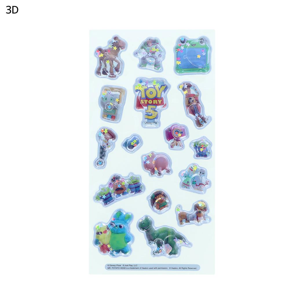 トイストーリー5 シールシート ウォーターシール 3D ディズニー サンスター文具